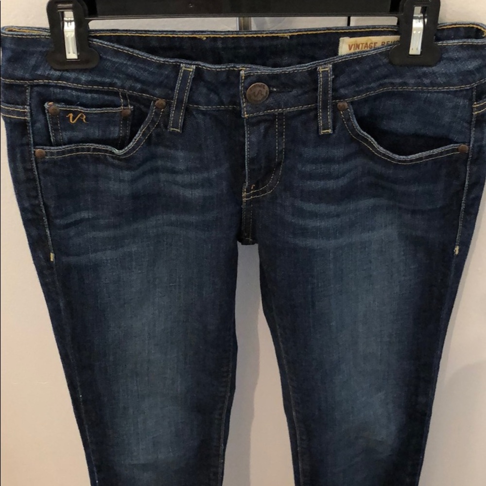 Vintage Revolution stretch indigo wash jeans